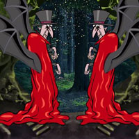 Free online html5 games - Dense Vampire Forest Escape HTML5 game 