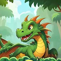 Free online html5 games - Jungle Dragon Rescue game 
