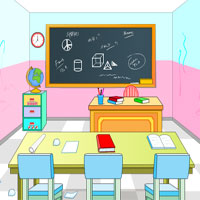 Free online html5 games - Shrewd Classroom Escape game 