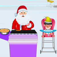 Free online html5 games - Santa Holiday Cookies game 
