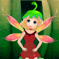 Free online html5 games - Fruits Forest Fairy Escape game 