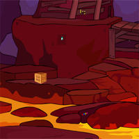 Free online html5 games - Foxy Lava Cave Escape game 