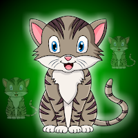 Free online html5 games -  G2J Cute Smile Cat Escape game 