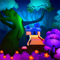 Free online html5 games - MirchiGames Full Moon Angel Escape game 