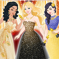 Free online html5 games - Barbie and Princesses Oscar Ceremony game 