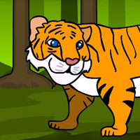 Free online html5 games - G2J Sumatran Tiger Escape game 