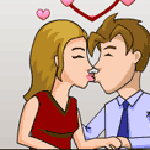 Free online html5 games - Secret Office Kissing game 