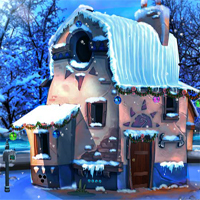 Free online html5 games - EnaGames The Frozen Sleigh-The Park Town Escape game 