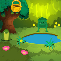 Free online html5 games - Crocodile Forest Escape MirchiGames game 