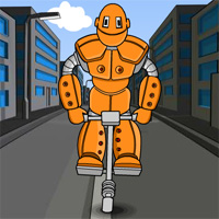 Free online html5 games - Robo Pogo game 