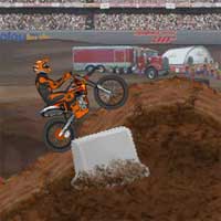 Free online html5 games - Motocross Air game 