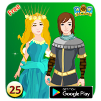 Free online html5 games - Fantasy Queen Escape Game game 