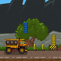 Free online html5 games - Truck Rush 3 game 