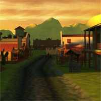 Free online html5 games - Can You Escape Western Town game 