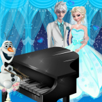 Free online html5 games - Elsa and Jack Wedding Dance game 