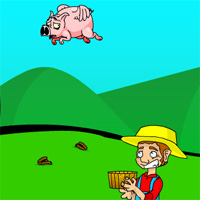 Free online html5 games - Pig Poo Power game 
