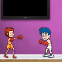 Free online html5 games - 8b Boxing Escape Find Boxer Boy game 