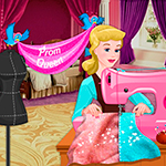 Free online html5 games - Disney Princess Prom Dress Design game 