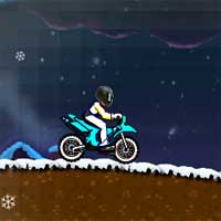 Free online html5 games - Winter Motorbike Adventure game 