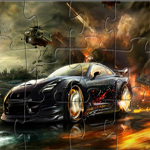 Free online html5 games - Car Battle Puzzle game 