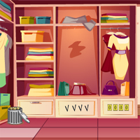 Free online html5 games - Dressing Room Escape GenieFunGames game 