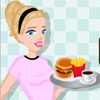 Free online html5 games - Burger Diner game 