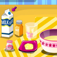 Free online html5 games - Talking Angela Cooking Donuts game 