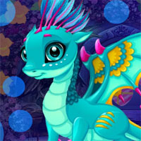 Free online html5 games - G4K Cute Fantasy Dragon Escape game 