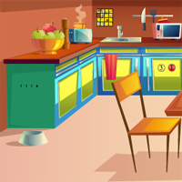 Free online html5 games - Kitchen Door Escape 4 GenieFunGames game 