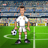 Free online html5 games - Gareth Bale Head Football game 