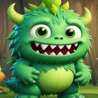 Free online html5 escape games - Verdant Monster Rescue