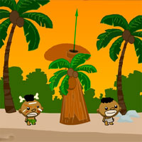 Free online html5 games - Coconuts Battle 2 game 