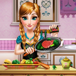Free online html5 games - Anna Real Cooking game 