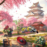 Free online html5 escape games - Whispers of Sakura