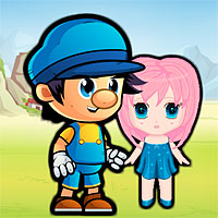 Free online html5 games - Blue Boy Save Girlfriend game 