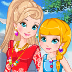 Free online html5 games - Mothers Day Matching Dress game 