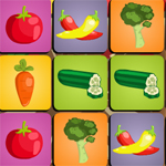 Free online html5 games - Vegetables Memo game 
