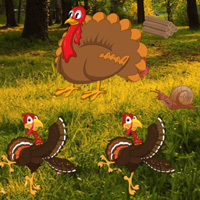 Free online html5 games - Wowescape Thanksgiving Wild Escape game 