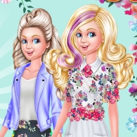 Free online html5 games - Barbies Spring Fling game 