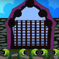 Free online html5 games - G2L Backyard Entrance Escape game 