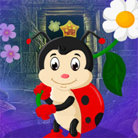 Free online html5 games - G4K Ladybug Escape game 