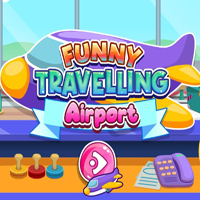 Free online html5 games - Funny Travelling Airport game 