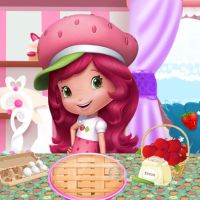Free online html5 games - Strawberry Shortcake Pie Recipe game 
