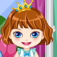 Free online html5 games - Baby Princess Birthday Makeover  game 