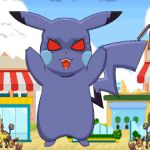 Free online html5 games - Evil Pikachu Rampage  game 