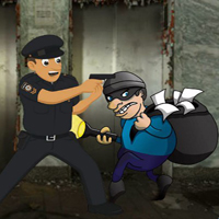 Free online html5 games -  Seize The Robber Man HTML5 game 