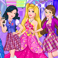 Free online html5 games - Disney Princess Charm College game 