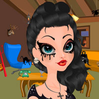 Free online html5 games - Halloween Creepy Makeover game 