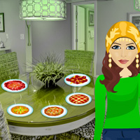 Free online html5 games - Thanksgiving Party Food Escape game 