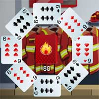 Free online html5 games - Firemen Solitaire HTMLGames game 